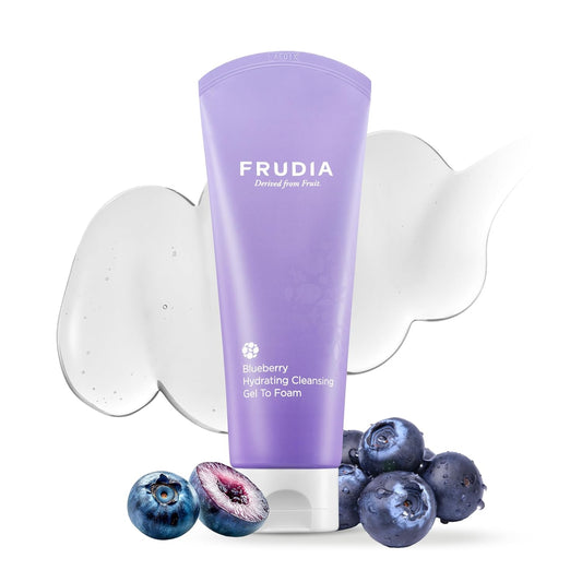 FRUDIA Bluberry Hydrating Cleansing Gel To Foam