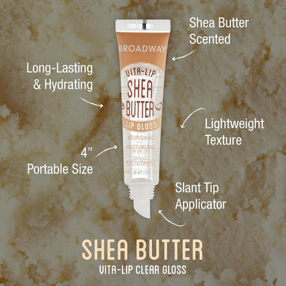 Ruby Kisses BWY Lip Gloss dbx- Shea Butter