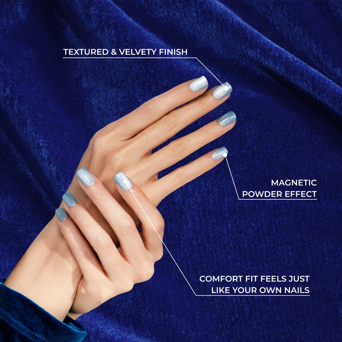 KISS Gel Fantasy Magnetic - Set Us Free