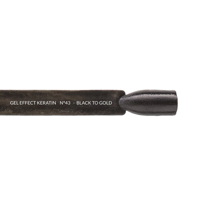 BELLAOGGI GEL EFFECT KERATIN BLACK TO GOLD 073