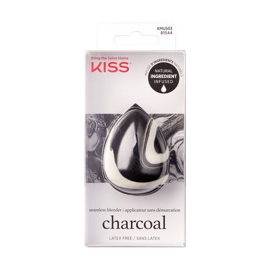 KISS CHARCOAL INFUSED MAKE-UP SPONGE