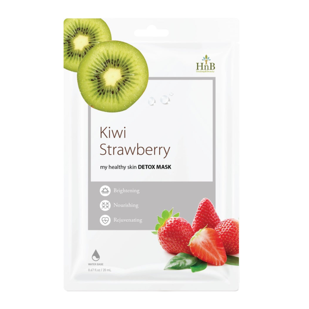 HNB Kiwi Strawberry my healthy skin DETOX MASK