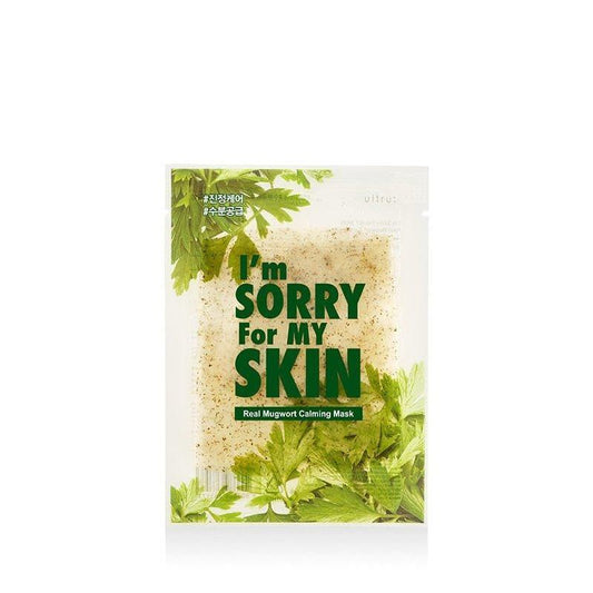 IM SORRY FOR MY SKIN Real Mugwort Calming Mask