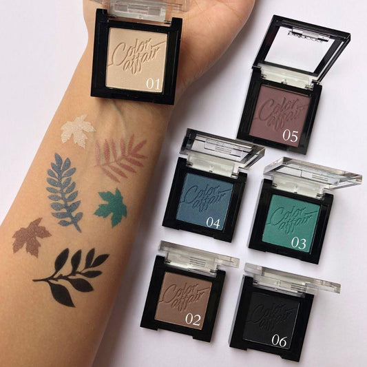 BELLAOGGI COLOR AFFAIR Eyeshadow Mat Butter Cookie 01