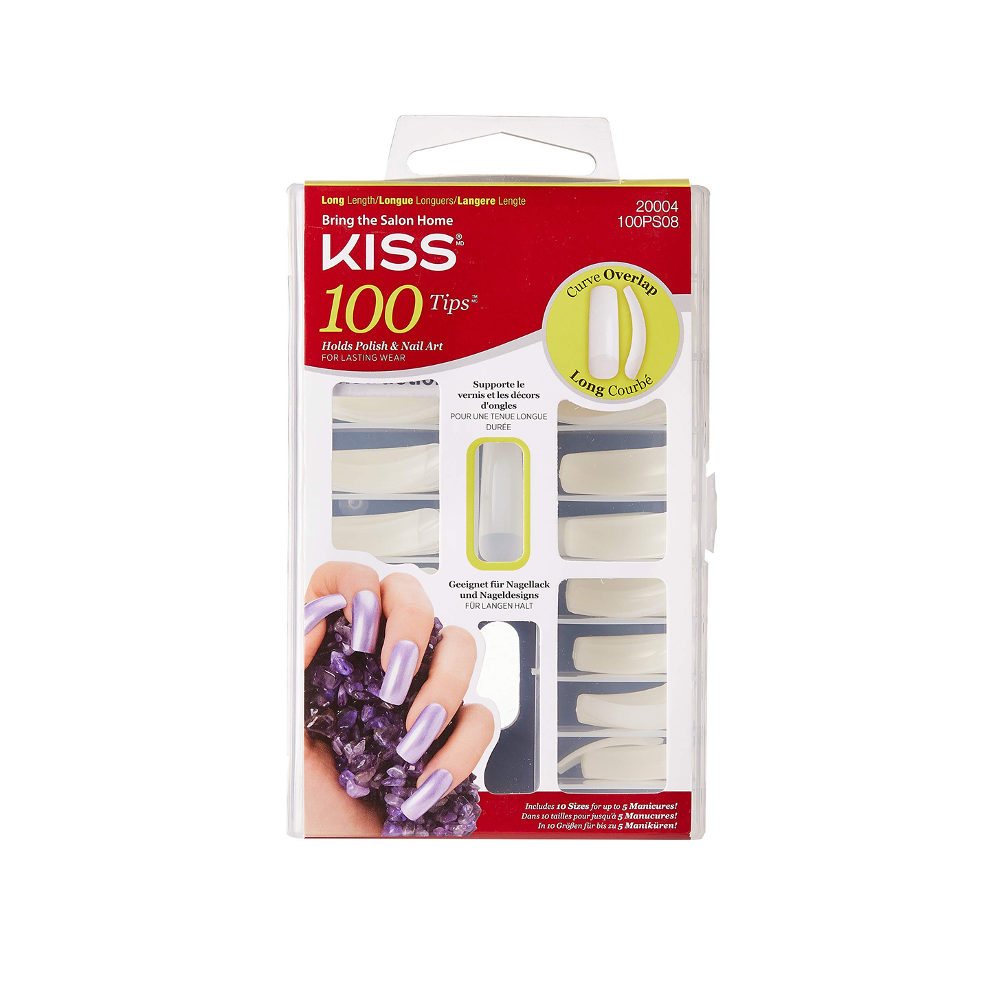 KISS 100 Nails - Curve Overlap